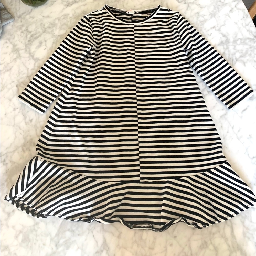 Crewcuts girls striped dress